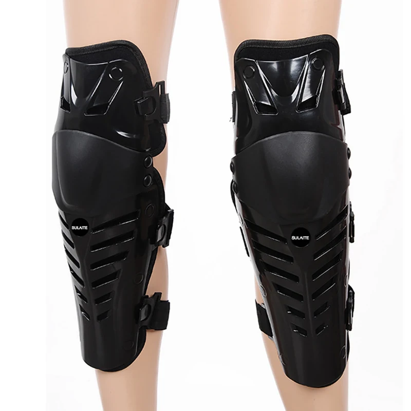 

ALLOMN Motorcycle Knee Pad Motocross Racing Knee Pads Protector Guards Riding Windproof Fall-Proof Protective Knee Pads