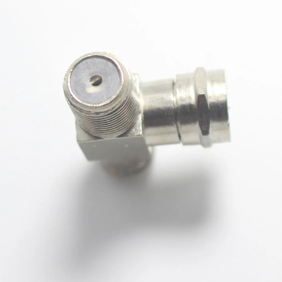 2 шт. в 1 F головка ТВ Штекер гнездо разъем для замкнутого контура прямоугольный