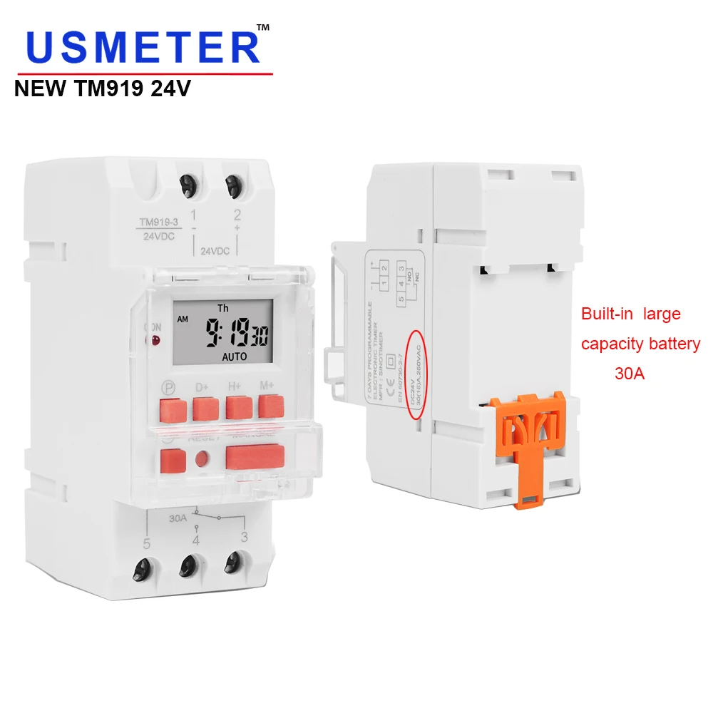 Цифровой таймер TM919 высокопроизводительный программатор для бассейнов ворот