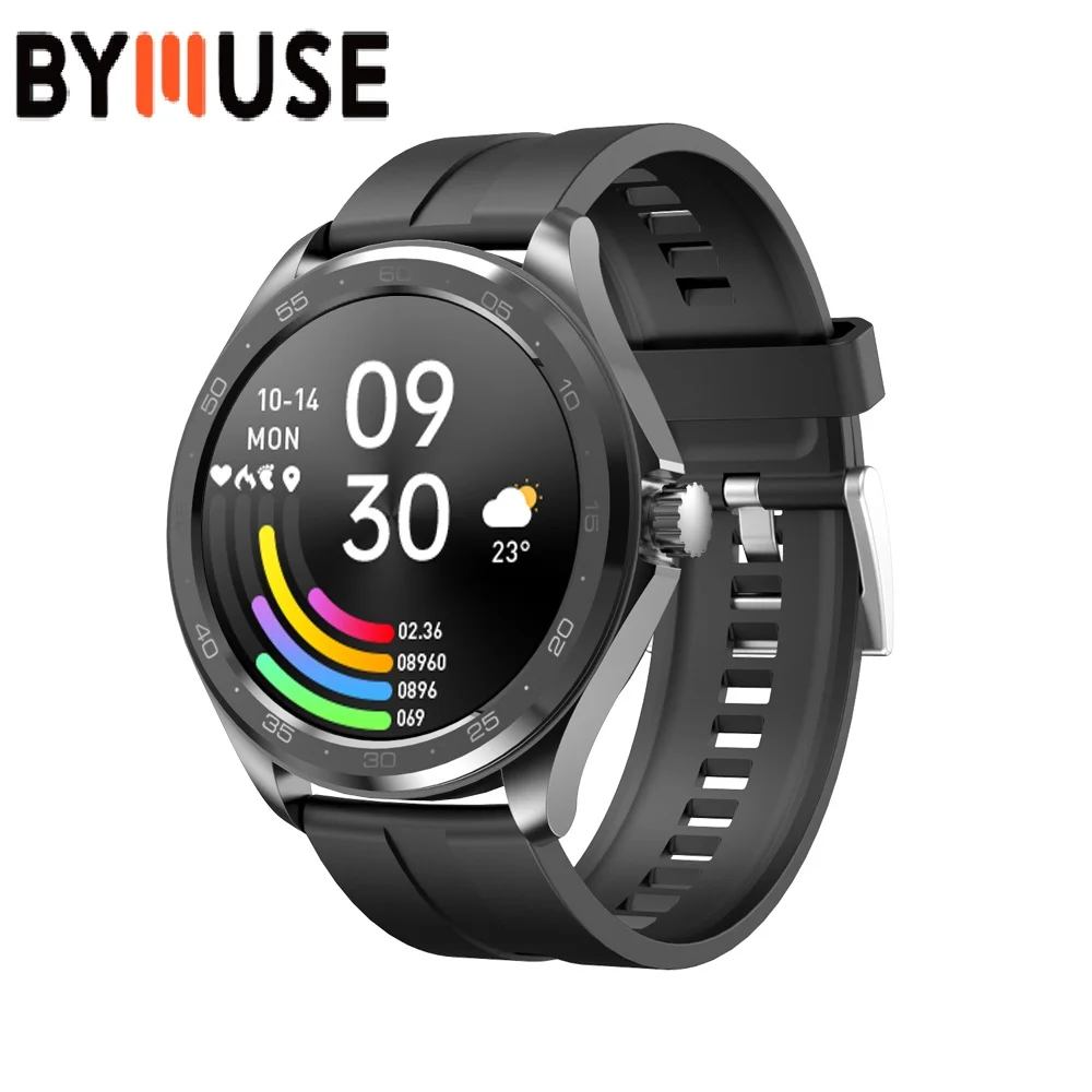 Новинка 2021 мужские Смарт часы BYMUSE F10 для Android и IOS Bluetooth 5 0 с циферблатом вызовом