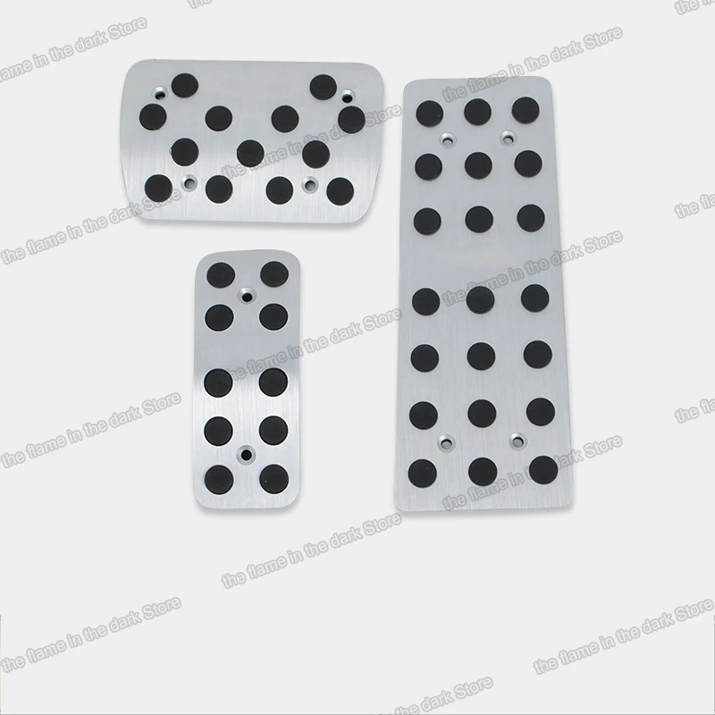 Lsrtw2017 алюминиевый сплав резиновый автомобильный акселератор педаль тормоза для