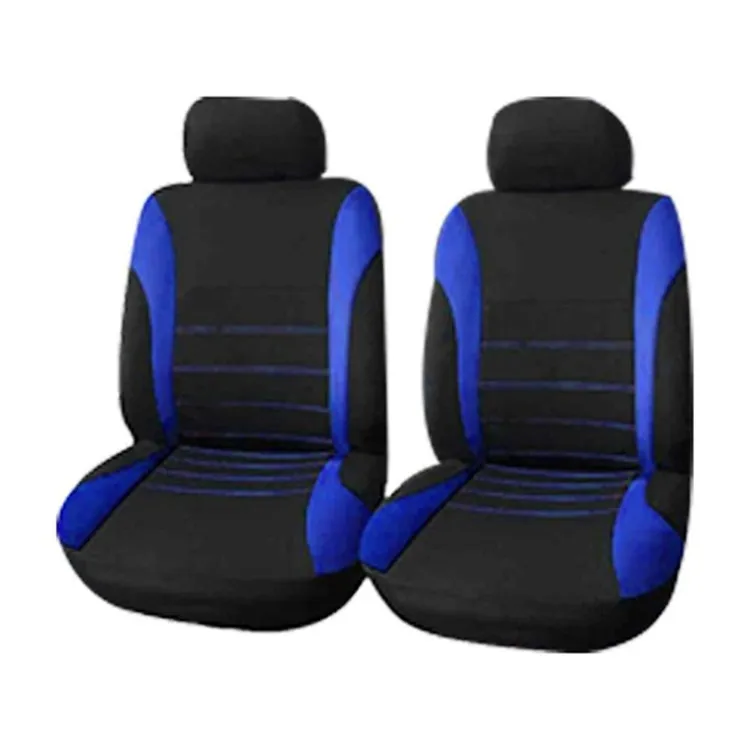 Two seats-Blue Чехол для автомобильных сидений, 4 шт./9 шт., чехол для автомобильных сидений, защитный чехол, автозапчасти, чехол для автомобильных сидений серого цвета - Название цвета: Two seats-Blue