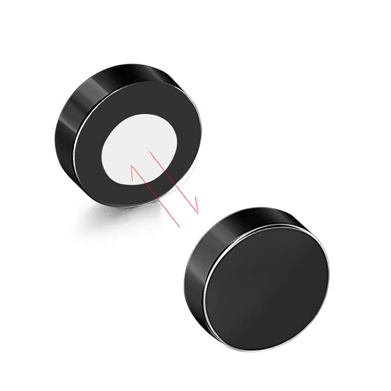 

Новые горячие 1 пара мужские и женские магнитные серьги без прокола простые акриловые круглые серьги SMR88