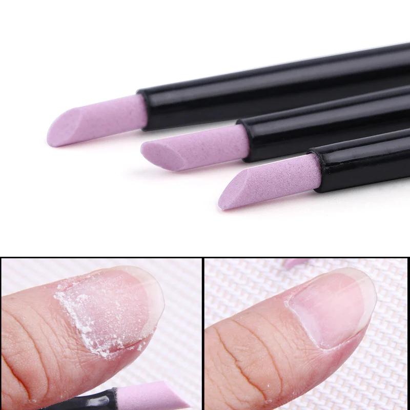 

1Pc Quartz Nail Cuticle Remover Nail Pusher Trimmer Remove Dead Skin Pedicure Manicure Nail Art Tools