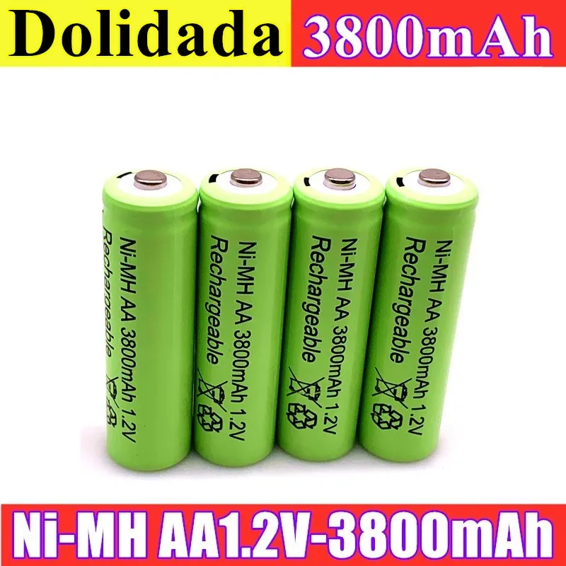 

50pcs aa1.2v 3800mah Ni MH rechargeable battery is suitable for electronic toys, remote controls and other electronic products