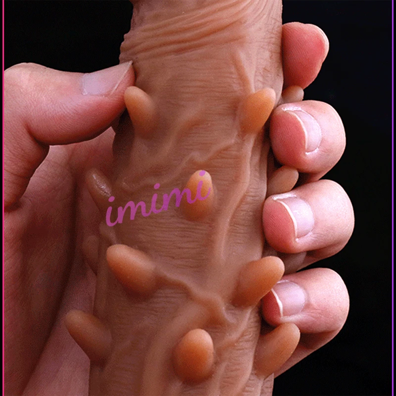 Мягкие Реалистичные фаллоимитаторы с зазубринами 7 8 дюйма фаллоимитатор для