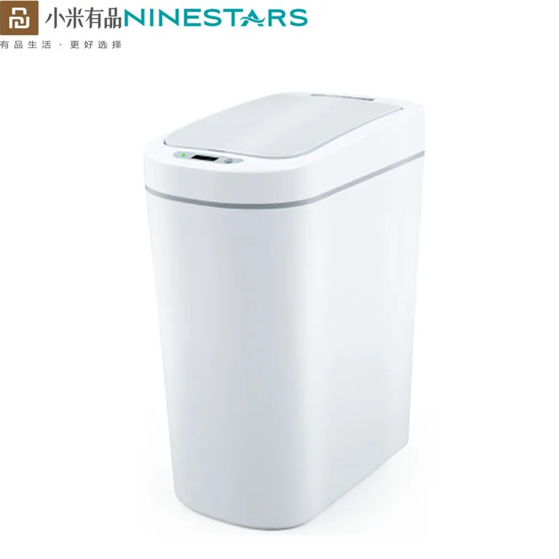 Умное устройство mijia NINESTARS для мусора фирменная светодиодная Индукционная крышка
