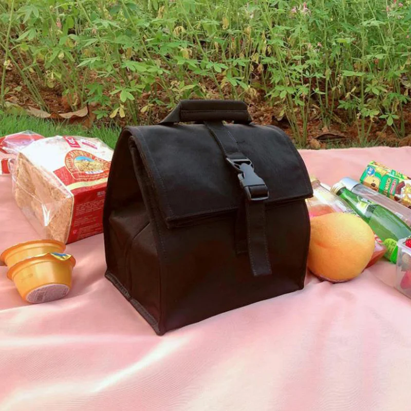 

Foldable Lunch Bag 2021 Oxford Cloth Multifunctional Messenger Aluminum Foil Ice Bag Large-capacity Waterproof Insulation Bags