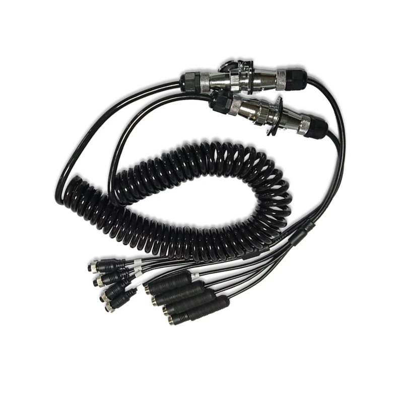 4 авиационных головки разъем для мужской и женской 5 м высокочеткий кабель