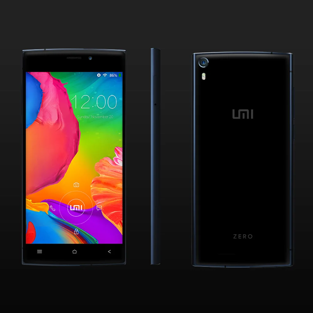 UMIDIGI Zero Смартфон Android 4 MTK6592T Восьмиядерный FHD экран 5 дюймов 2 Гб ОЗУ 16 ПЗУ 8 Мп 13 МП