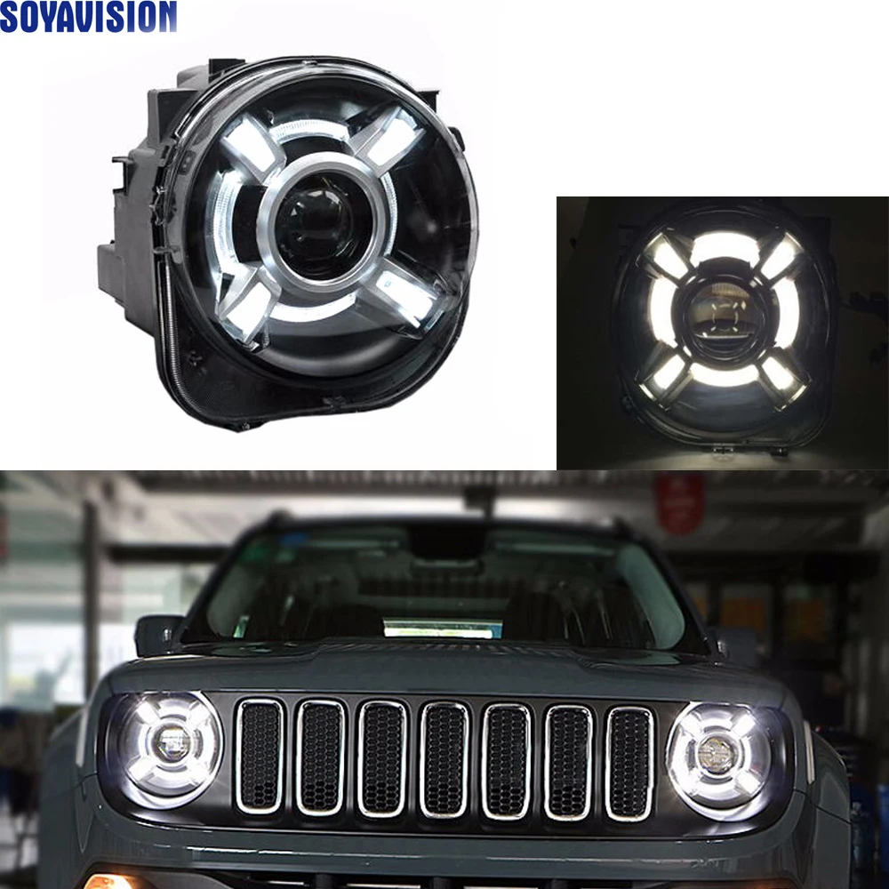 Светодиодный проектор ксеноновых фар Высокопрочная конструкция фары в сборе для