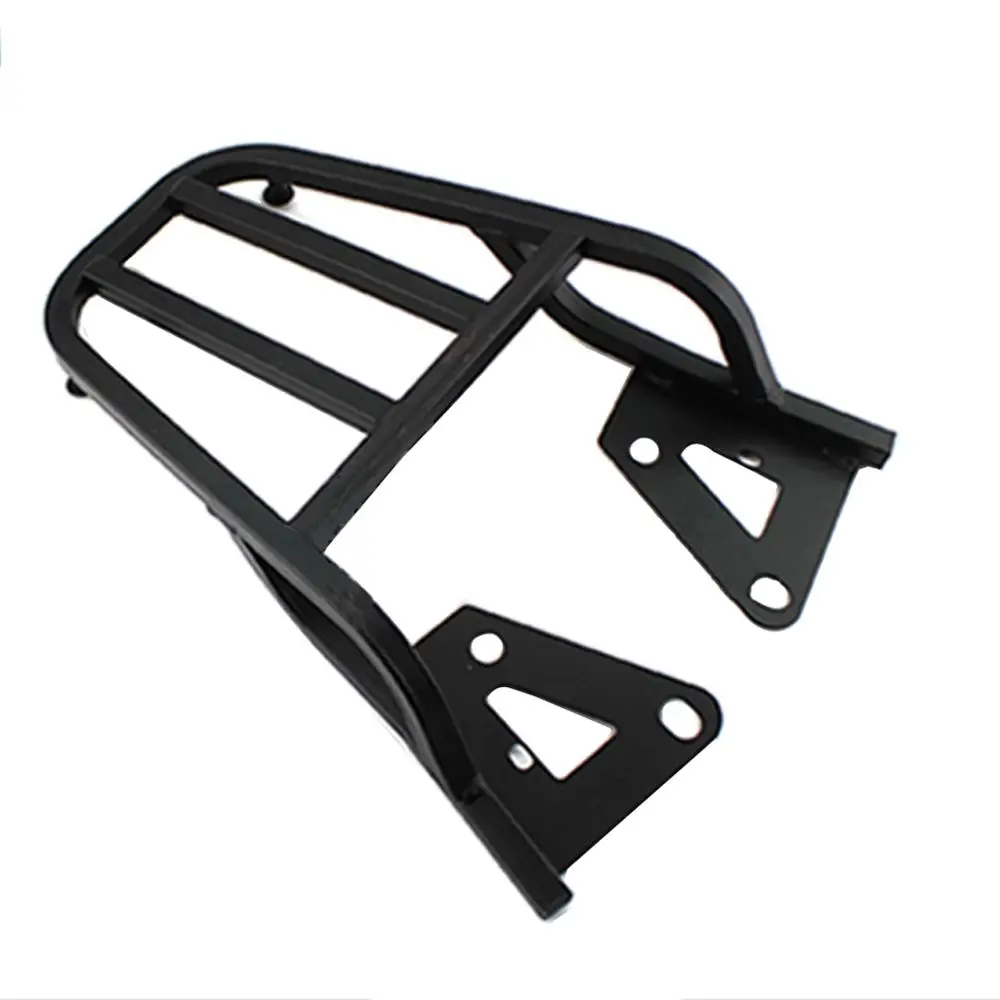 Багажник для мотоцикла черного цвета держатель седельная сумка кронштейн