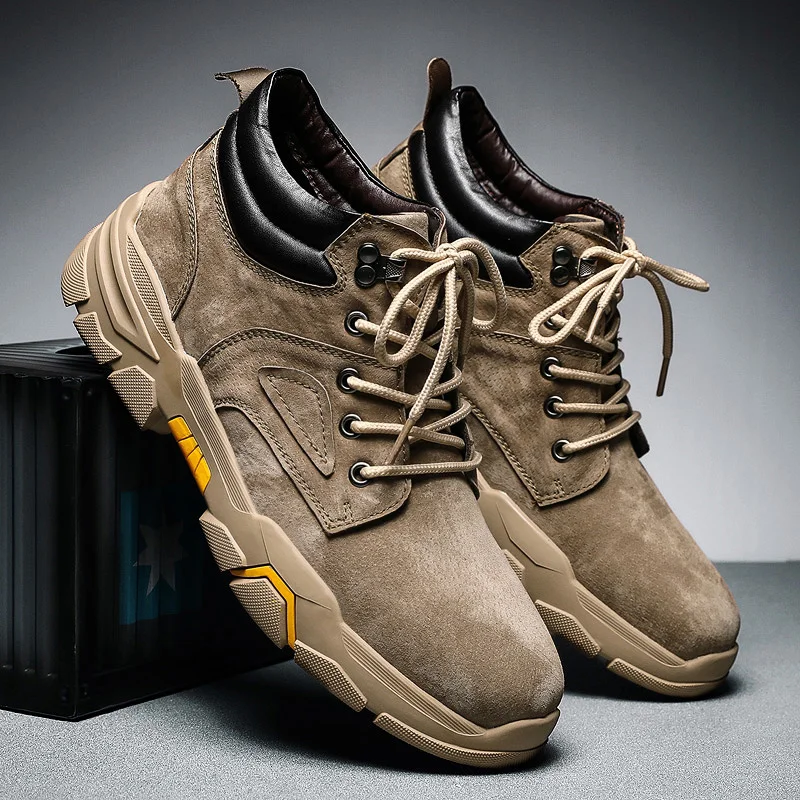 Мужские ботинки на плюшевой подкладке размеры 39 48|Защитная обувь| |