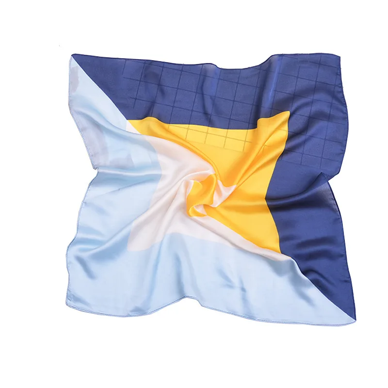 

Silk Scarf Women Shawls Wraps Fashion Small Hair Neck Hijabs Foulard Scarves Female Lady bufanda seda mujer echarpe ete soie