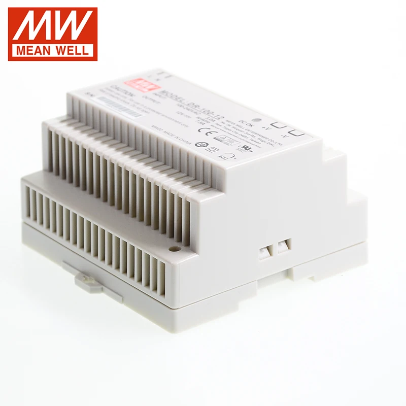 Источник питания MEAN WELL DR-100-12 90 Вт 12 В на DIN-рейку 110 В/220 переменного тока