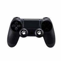 4pcs cat pawl printed silicone joystick thumb caps for ps 3 xbox one360 game controller anti slip scratch proof accessories