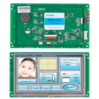 stone 7 inch hmi tft lcd 4 wire resistive touch screen wide lcd panel with rs232rs485 for industrial use