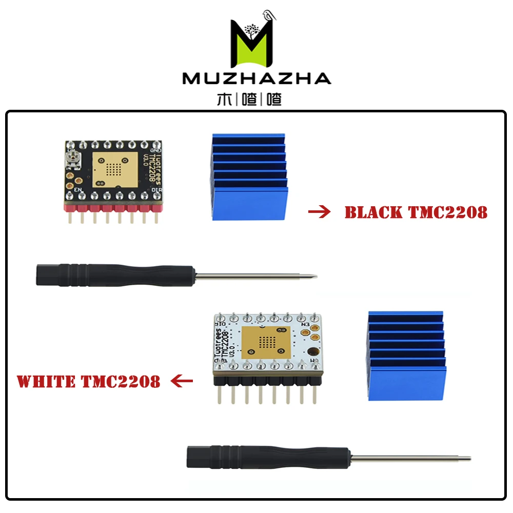 Драйвер шагового двигателя TMC2208 V3.0 для двух деревьев запчасти 3D принтера TMC2130 TMC2209