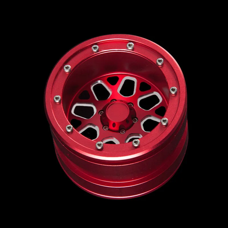 1 шт. D1RC 2 дюймов Подсолнух Beadlock колесный обод для 1:10 1:8 Traxxas TRX 4 TRX4 RC4WD D90 D110 TF2 Axial SCX10