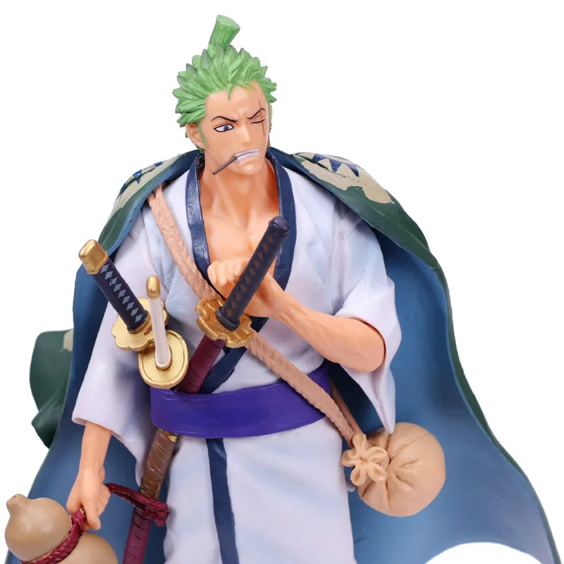 Белое кимоно Ronoa Zoro Sauron из ПВХ модель в подарок T30 2019|Игровые фигурки и