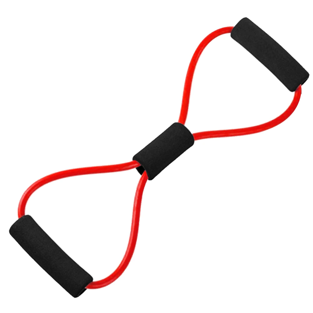 

Yoga Exercise Resistance Bands Gym 8 Word Chest Expander Pull Rope Elastic Muscle Training Tubing Tension Rope Fitness Equipment