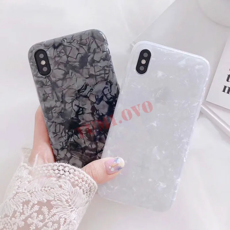 Korea Hot Sale Case for iPhone 6 6S 7 8 Plus Soft Silicone IMD Full Body Cases X Cover Transparent Capa Fundas |