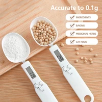 portable digital measuring spoon electronic kitchen scale 500g 0 1g lcd display digital spoon scale baking kitchen gadget tools