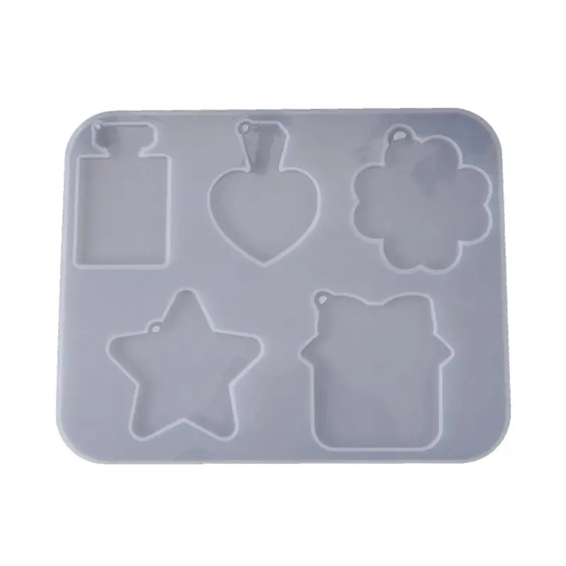 

DIY Crystal Epoxy Mould UV Resin Clay Bottle Star Clouds Shape Silicone Mold Dried Flower Resin Decorative DIY Hand Crafts