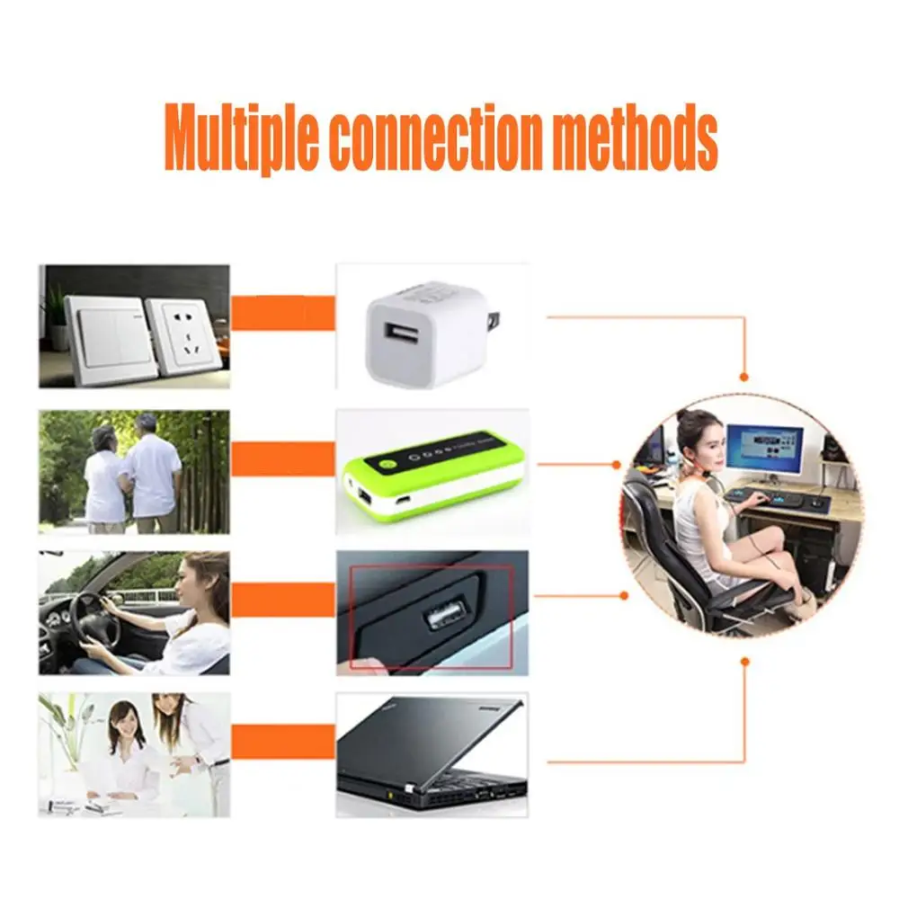 

USB back electric heating pad, waist belt to relieve waist pain, heating belt physiotherapy, thermal massage, muscle compression