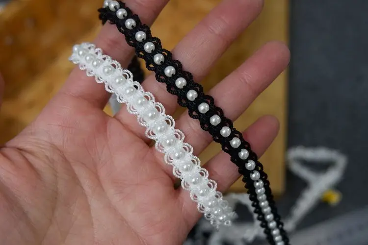 Дешевые 2 метра/упаковка 1 см/1 5 см Лидер продаж черно-белые маленькие