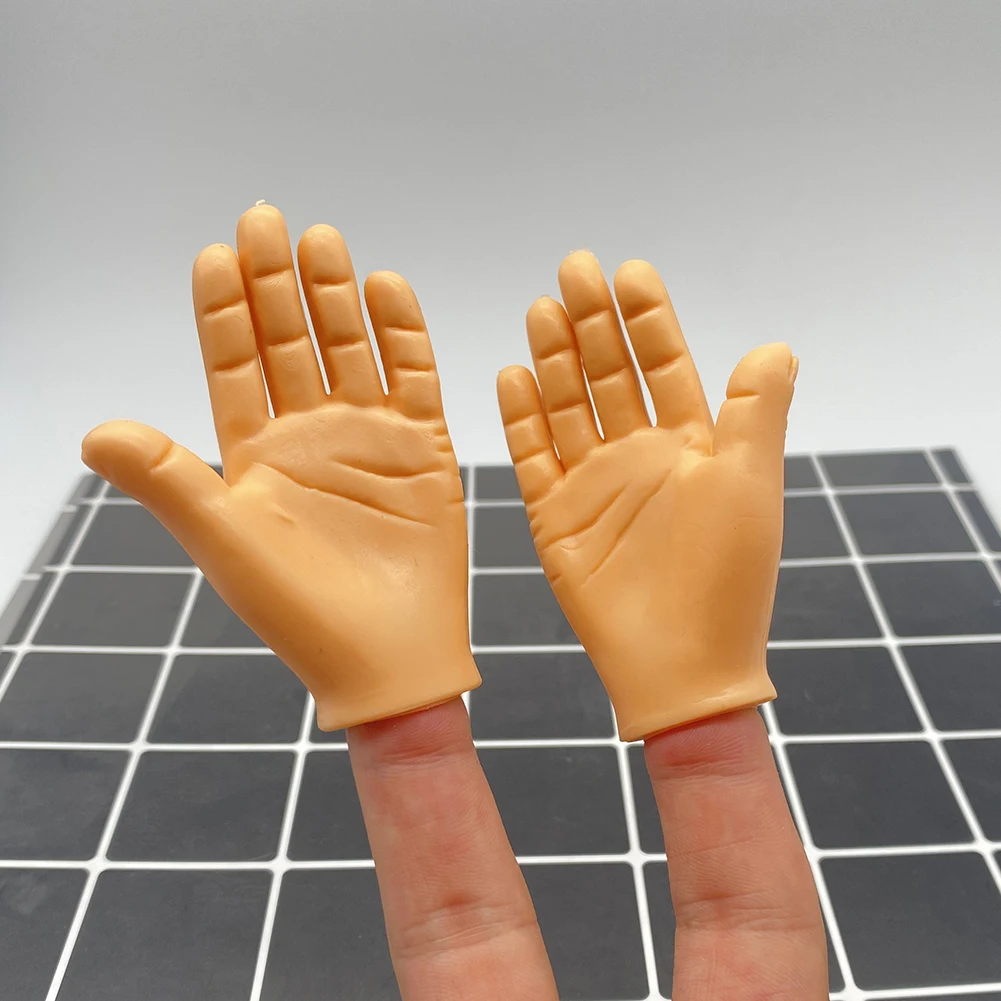 

5pcs/Set Children Toy Novelty Interesting Finger Toys Left Right Hands Finger Sleeve Puppet Kids Toy Rubber Finger Model Toy