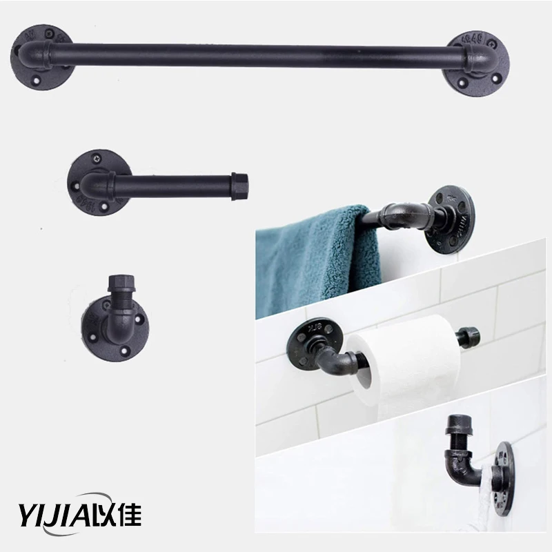 Американский промышленный ретро аксессуары для ванной комнаты ванная комната