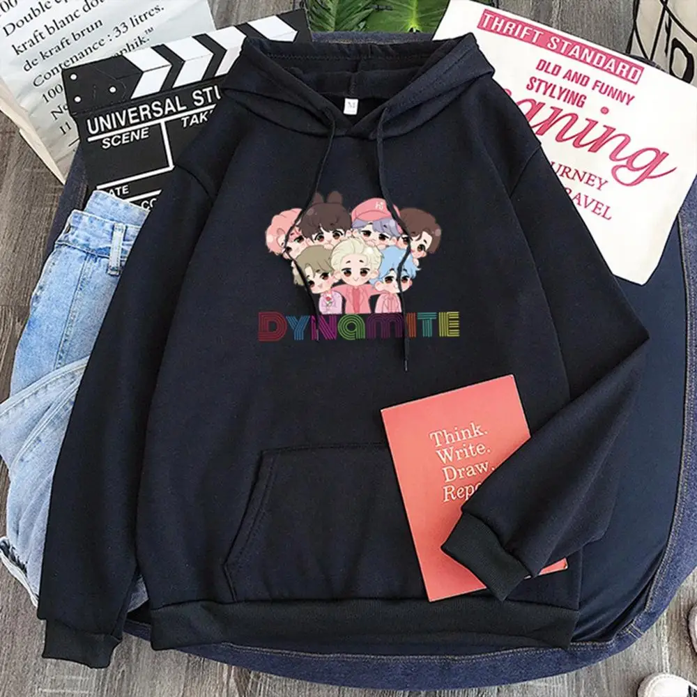 

Cute pullover Hooded Winter Women Long Sleeve Harajuku Sweatshirt pocket All-Match fashion Hot Sale pullover Cheap Clothes