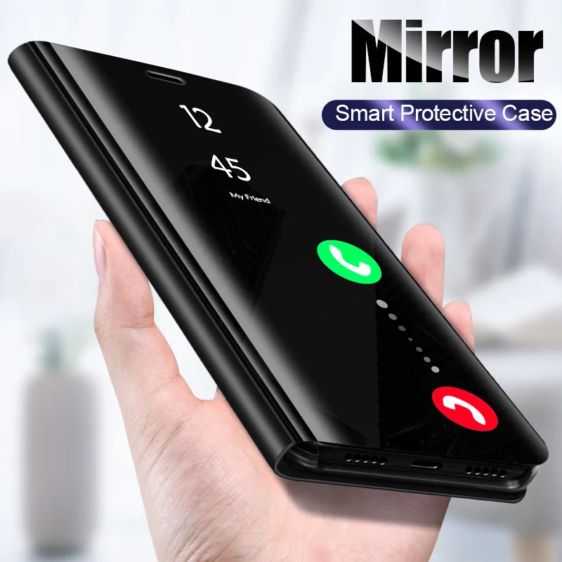 Роскошный чехол книжка BoeYink для Xiaomi RedMi K20 Pro зеркальный кожаный ReMI Note 7 Mi 9 8 SE Lite Go