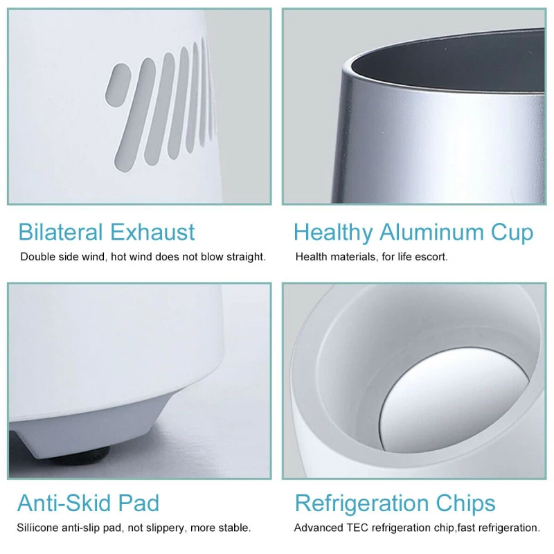 220 В 28 Вт чашка быстрого охлаждения держатель чашки мгновенного домашний офис