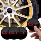 4 шт. 56 мм GT эмблема значок наклейки для Kia Sportage k5 k9 VW Golf Ford Mustang GT Toyota автостайлинг