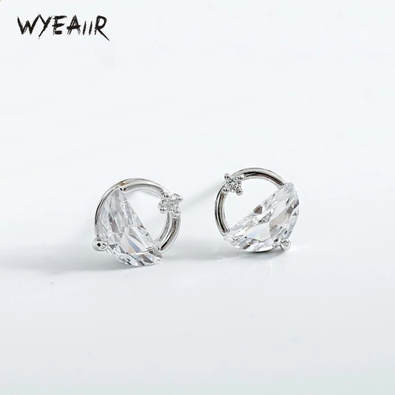 WYEAIIR темпераментные простые милые блестящие свежие весенние дикие циркониевые