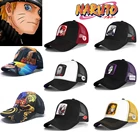 Новинка хлопковая бейсболка в стиле аниме Наруто хатакэ Какаси для мужчин и женщин Мужская бейсболка в стиле хип-хоп для отца сетчатая шляпа тракер Прямая поставка