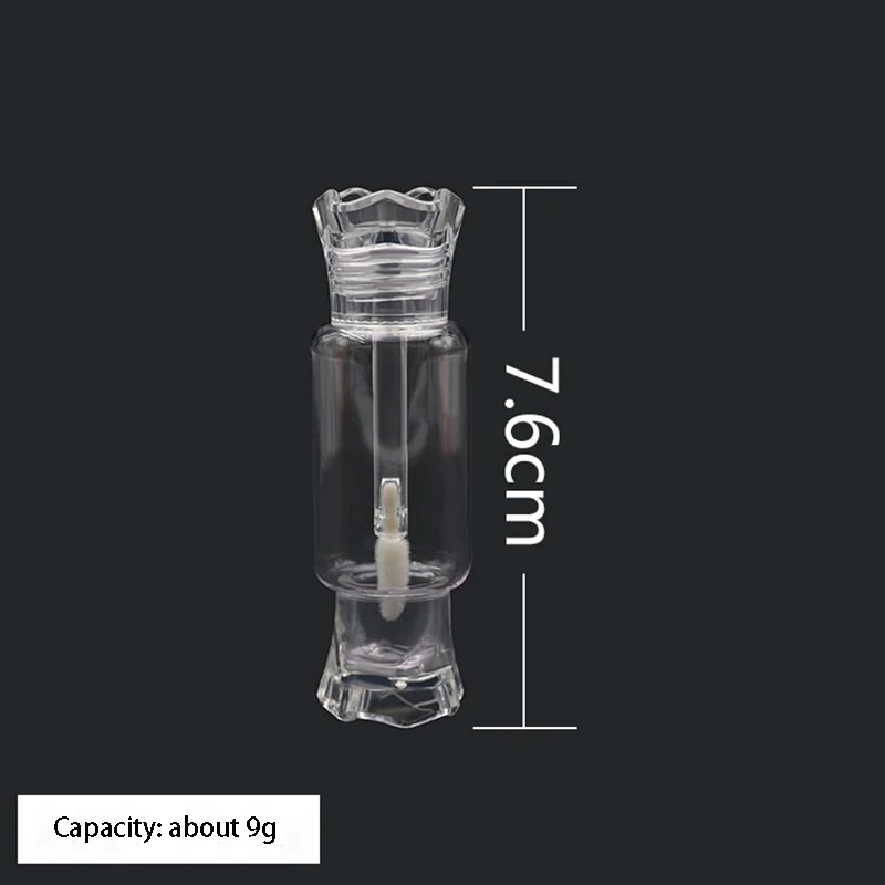 Пустой пластиковый прозрачный бальзам для губ тюбик блеска контейнер губной