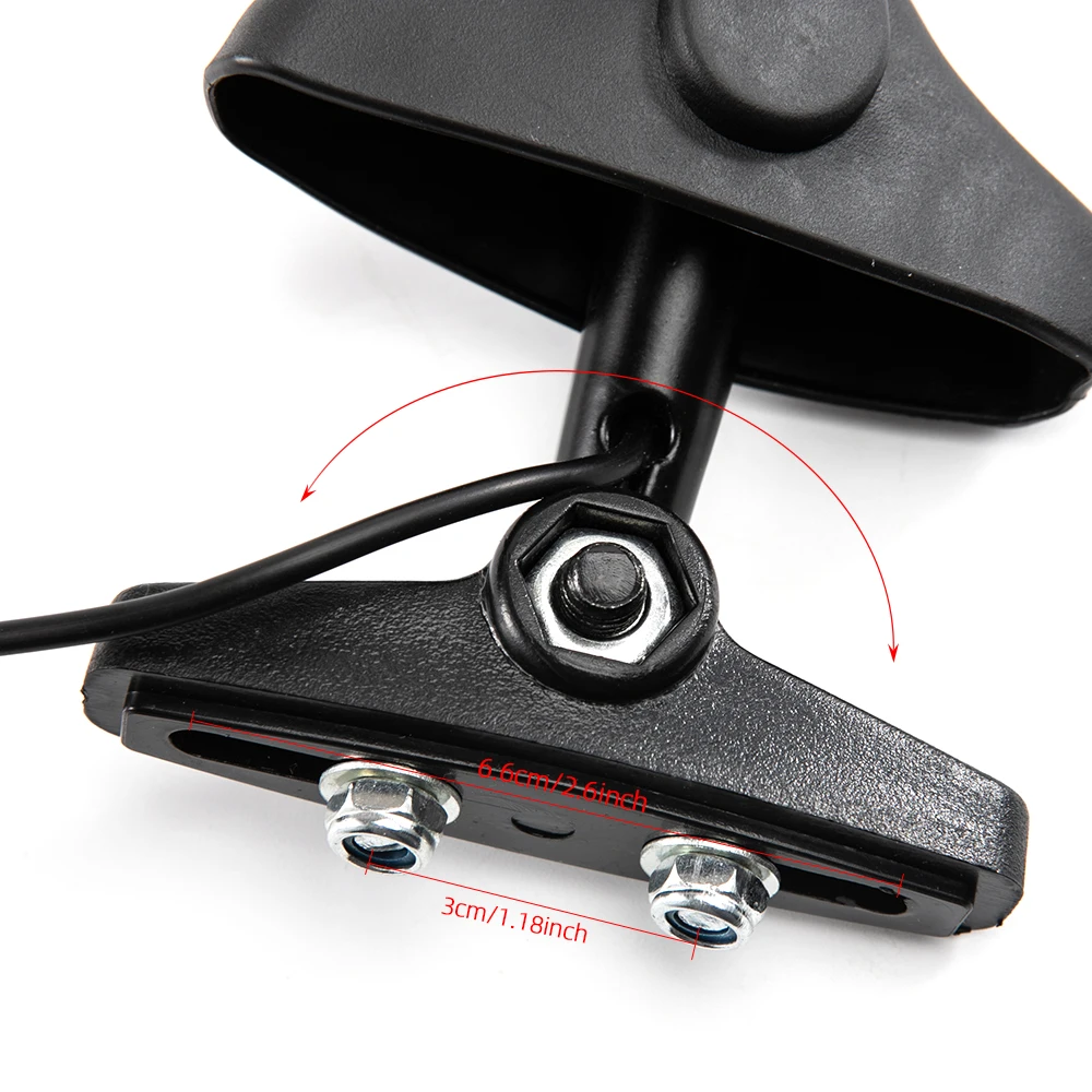 Зеркало заднего вида со светодиодной подсветкой встроенные зеркала для