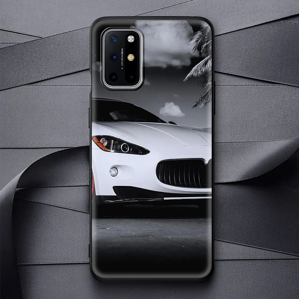 

Black Case for Oneplus 8 Nord N10 5G 7 8T 6 7T Pro 6T Silicion Soft Anti Fall Capas Casos Phone Covers Luxury Cars
