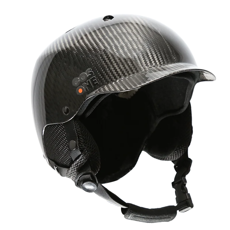 

COSONE Carbon Fiber Helmet Black Sports Ski Helmet