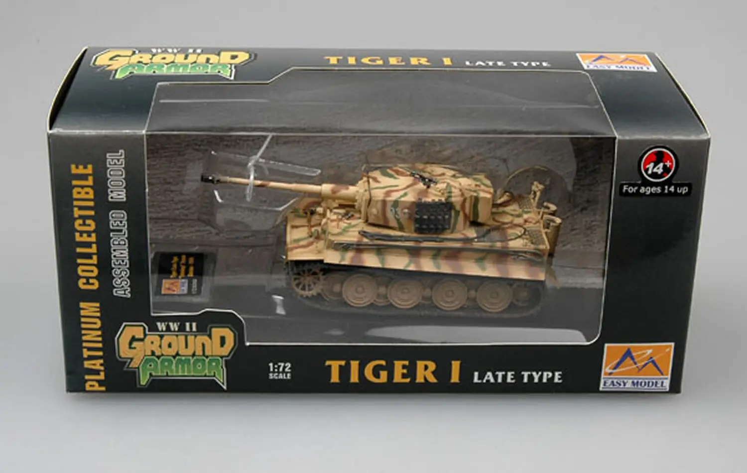 Easy Model 1/72 Tiger I (конец производства) "Мертвая голова" танковая дивизия 1944