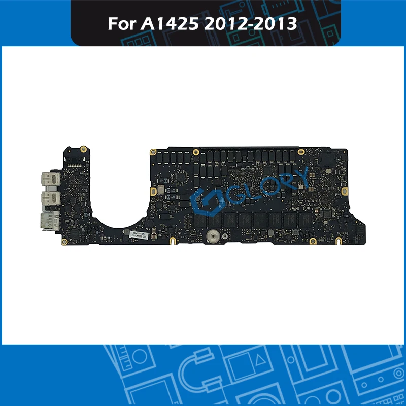 Оригинальная материнская плата A1425 820 3462 A для Macbook Pro 13 дюймов поздняя версия 2012