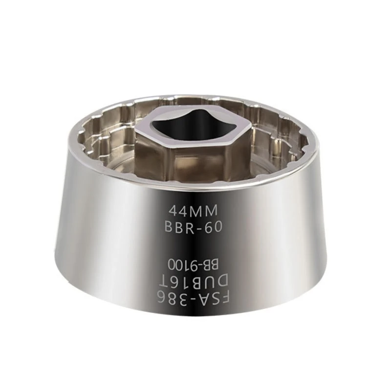 

Durable High Hardness 5 in 1 Bottom Bracket Cup Tool for 44MM R60 BB-9100 DUB16T FSA386 Accessories W0YB