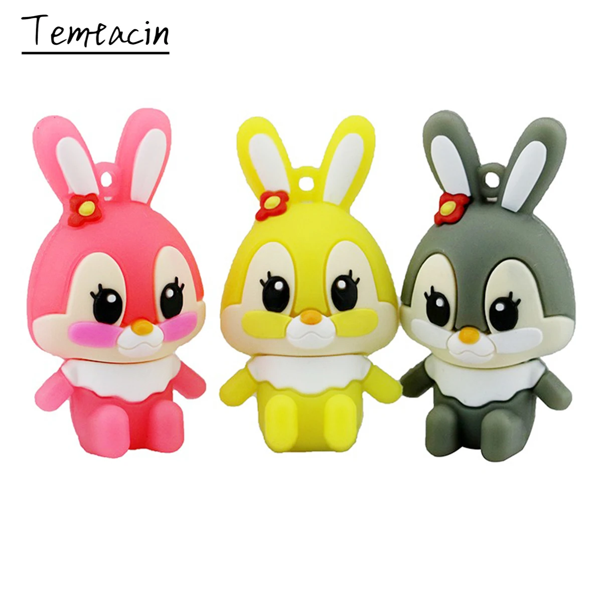 Мультфильм usb флеш накопитель в форме кролика 128 ГБ 256 флэш 64 32 оперативной памяти