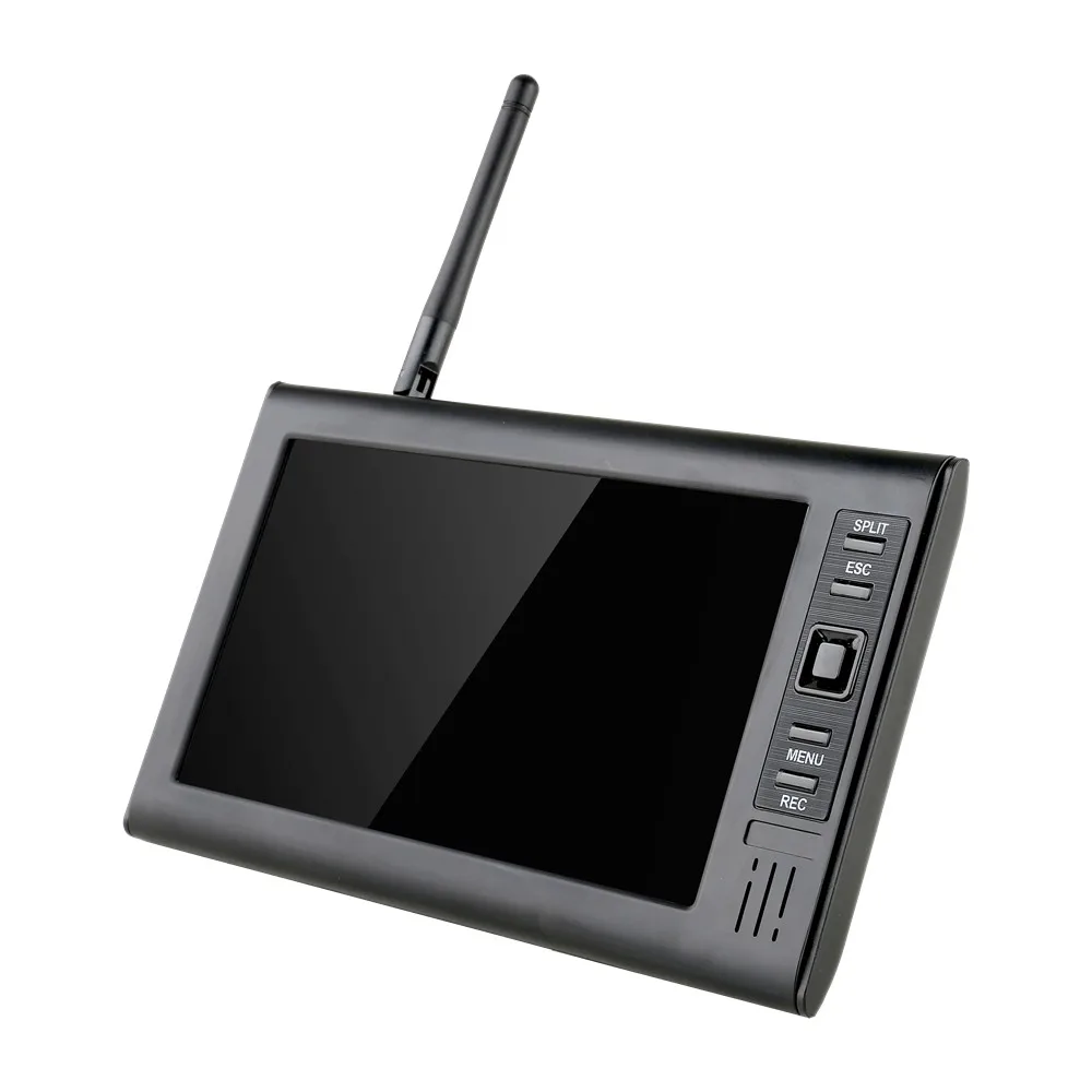 7-дюймовый TFT цифровой 2 4G Беспроводная камера s Аудио Видео детские мониторы 4CH Quad