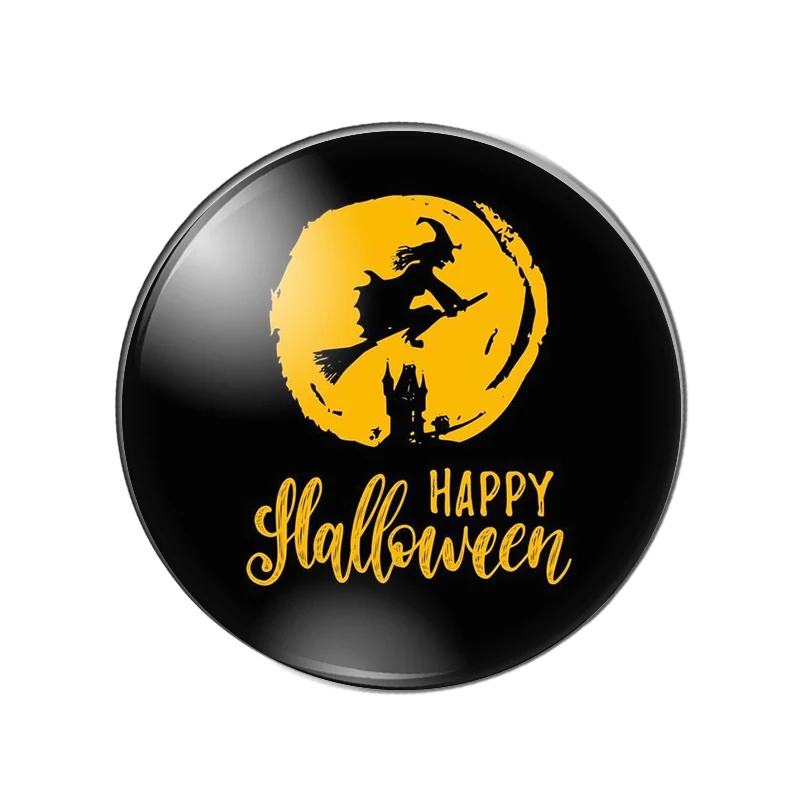 Круглый стеклянный кабошон с плоской задней поверхностью ZB0543 подарок на день