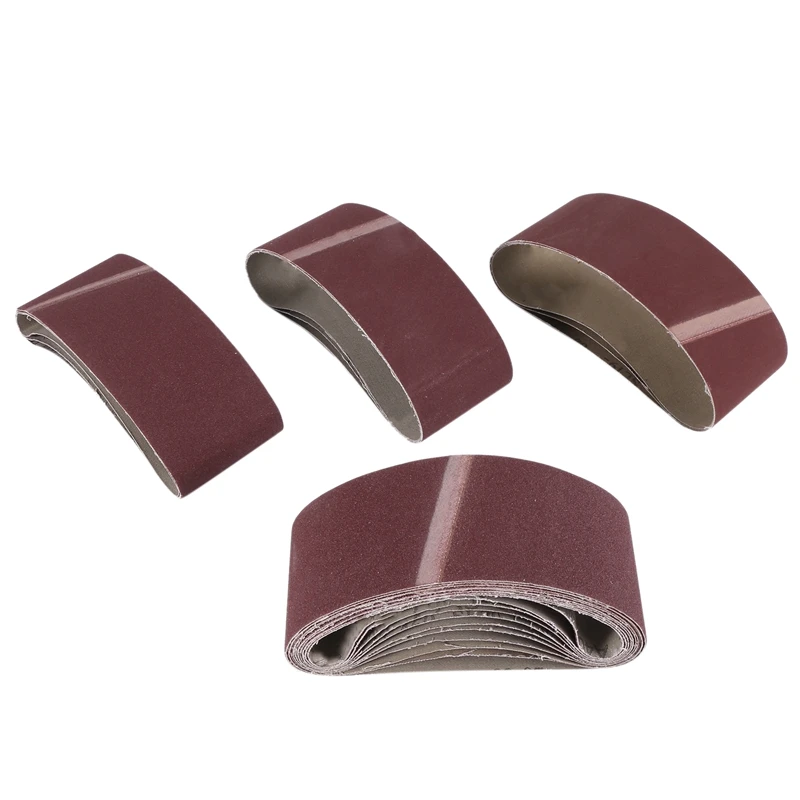 

20PCS 3X18 Sanding Belt Sanding Belts Belt Sander Paper (3 Each of 60, 80, 120,150,240,400 Grits, 2 of 40 Grits) for Belt Sander