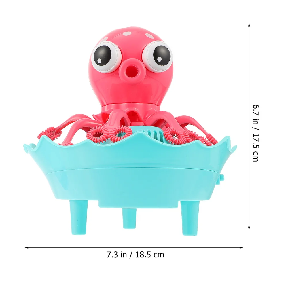 

1 Set of Summer Automatic Bubble Machine Cartoon Bubble Plaything Kid Toys